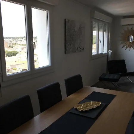 Skyview Center Appart 53_10, Parking, Clim Apartment Nimes
